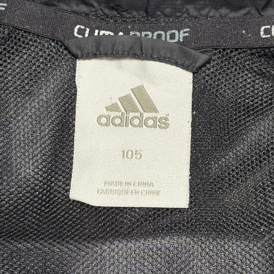 105 아디다스 AC밀란 레드 파이핑 블랙 바람막이 상품이미지4