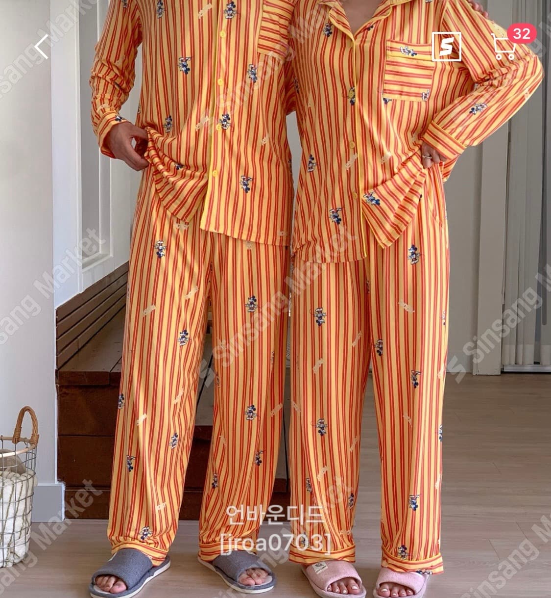 디즈니 잠옷 남성용  상품이미지7