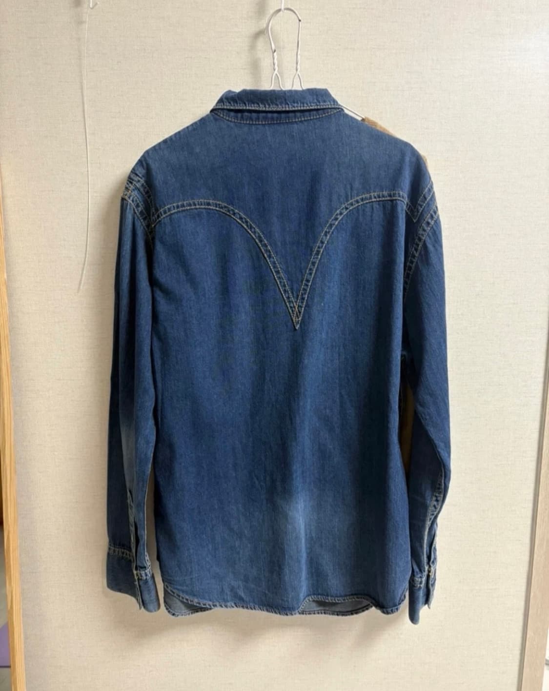 리바이스 TYPE 1 데님셔츠 (XL) 상품이미지2