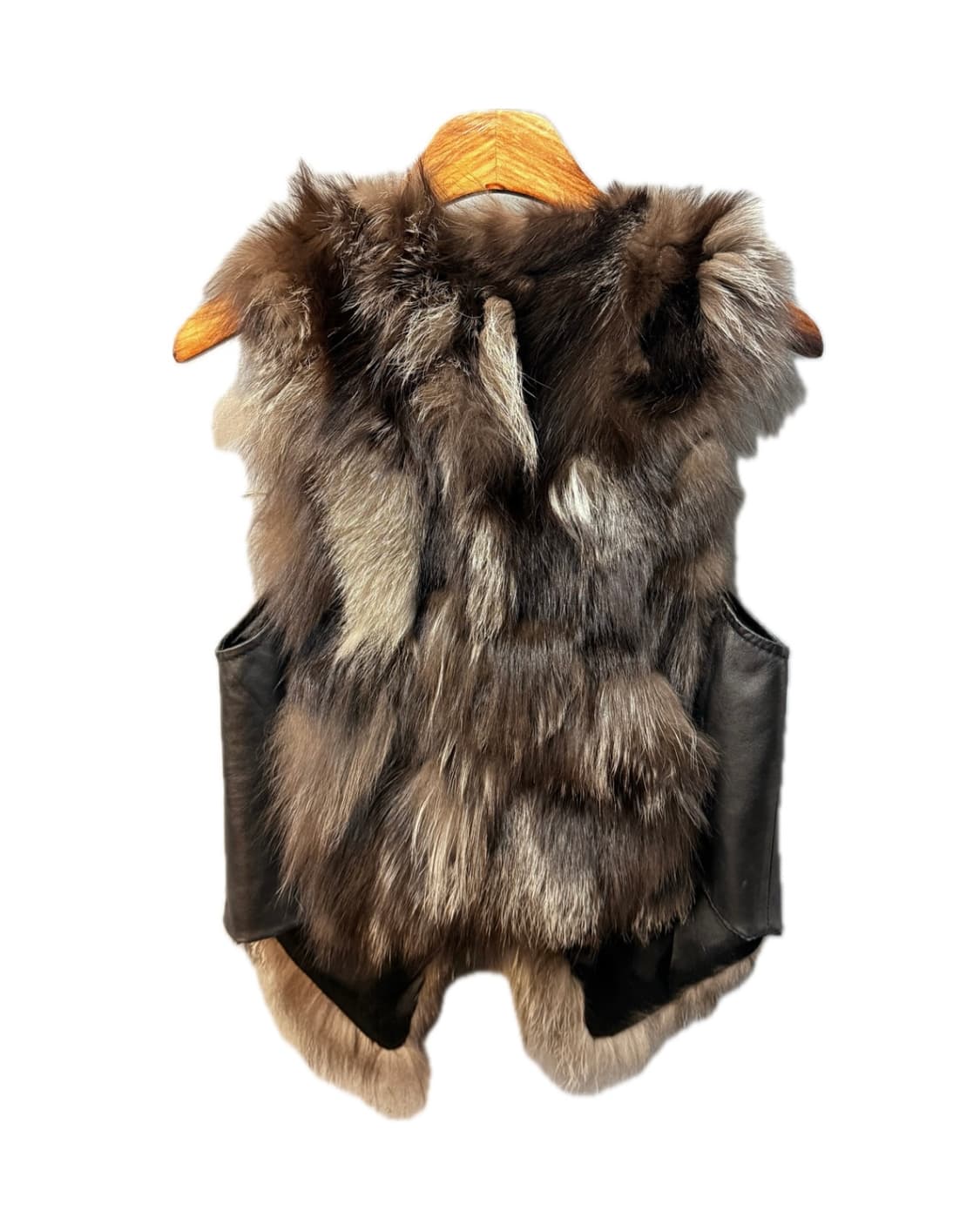 Fox fur 퍼 양가죽 조끼  상품이미지3