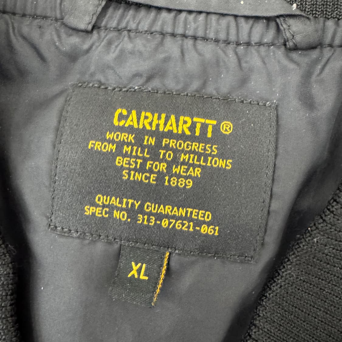 XL 칼하트 WIP  Newton Vest Liner 퀼팅 베스트 집업  상품이미지8