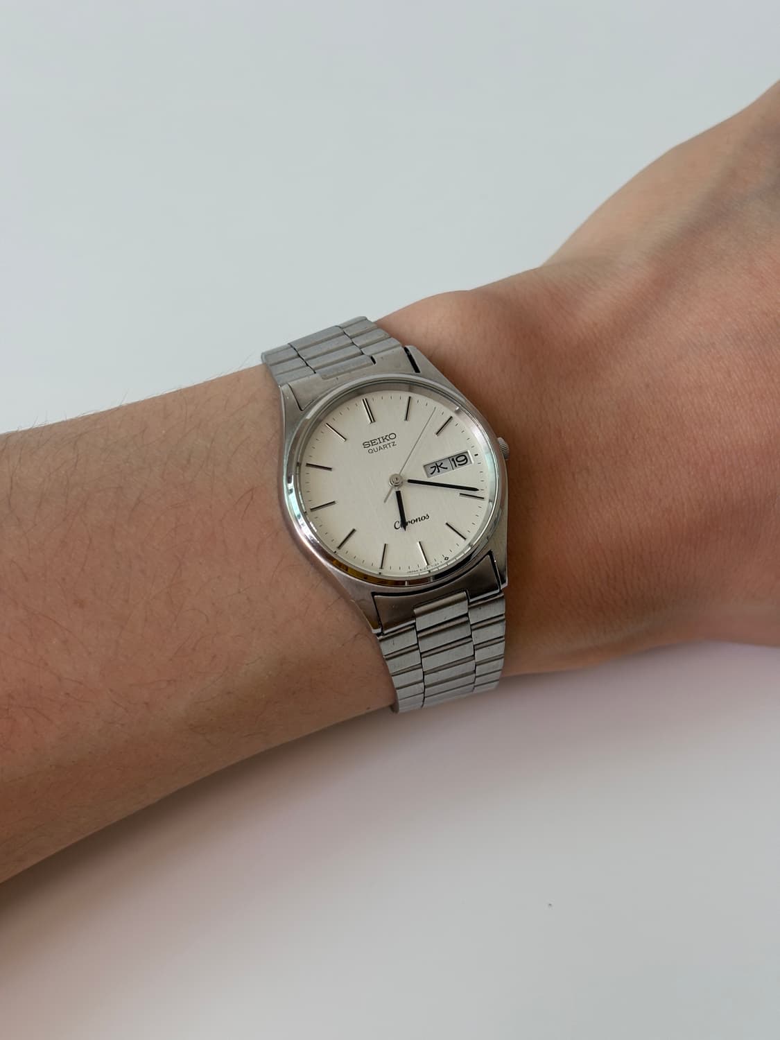 1980s Chronos Silver Quartz 상품이미지8