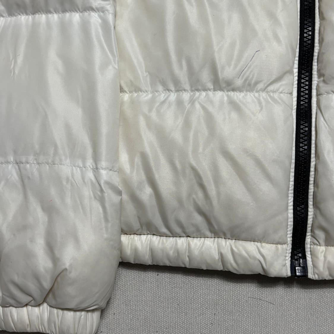 L 노스페이스 1996 블랙 화이트 눕시 패딩 상품이미지7