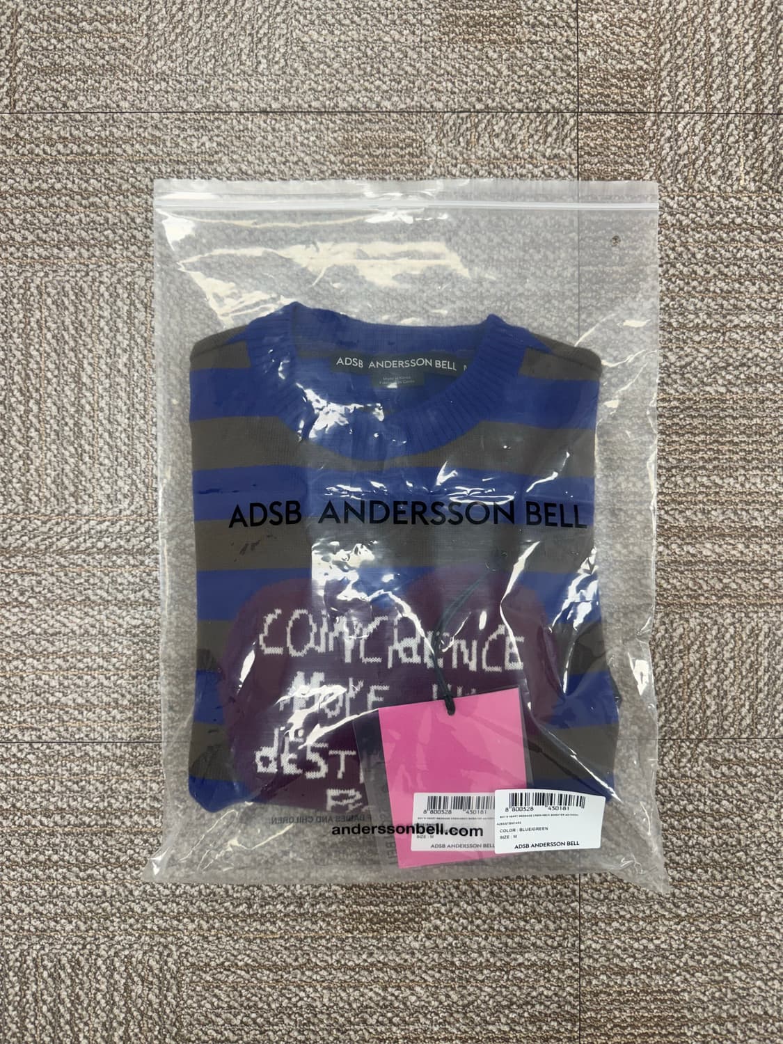 앤더슨벨 스웨터 (실내착용 1회) 상품이미지3