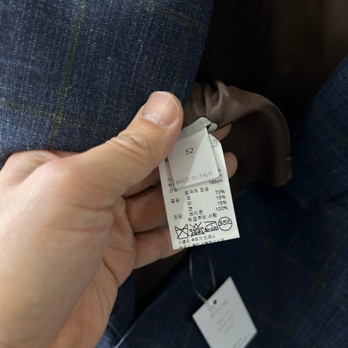  16426 - 브루넬로 쿠치넬리 울 블레이저 자켓 (52) 상품이미지4