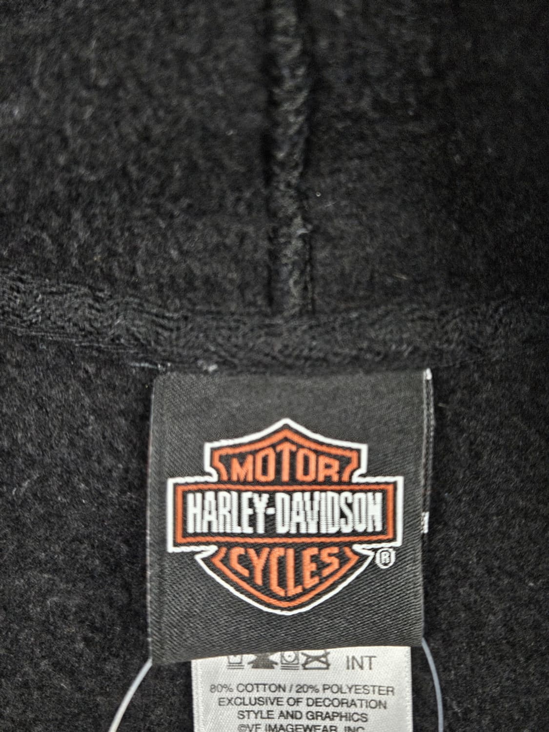 할리데이비슨 스몰로고 프린팅 후드 집업 ( L ) / 10446 상품이미지8