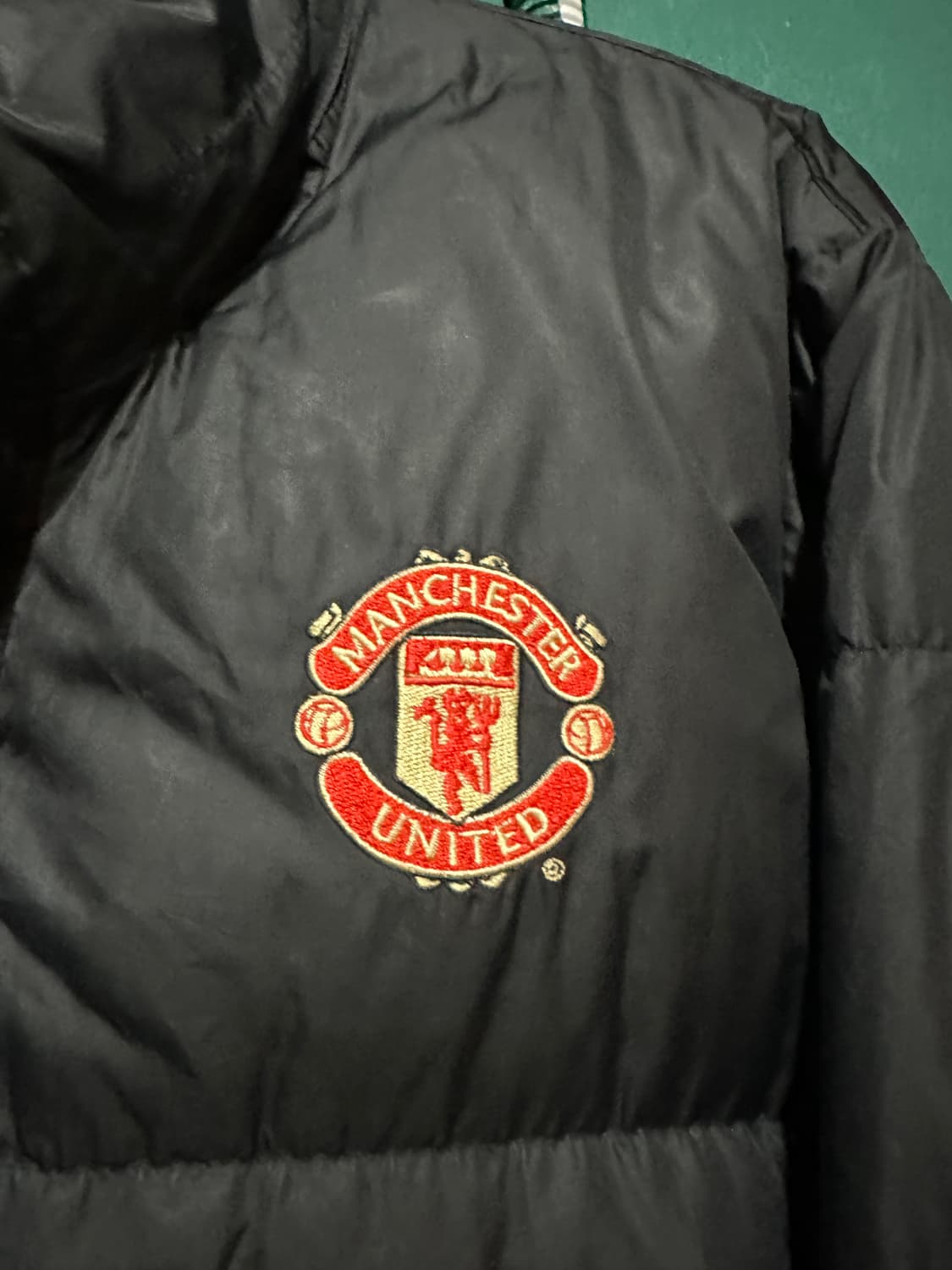 나이키 맨유 패딩 블랙 100 상품이미지4