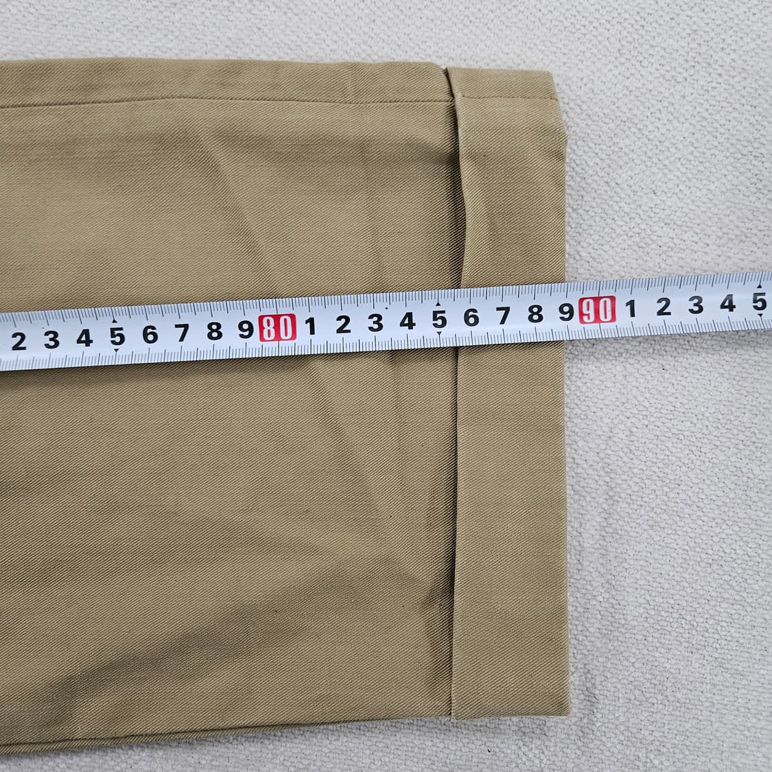 [30] 클로즈드 원턱 베이지 치노 팬츠 0116Y1 상품이미지7