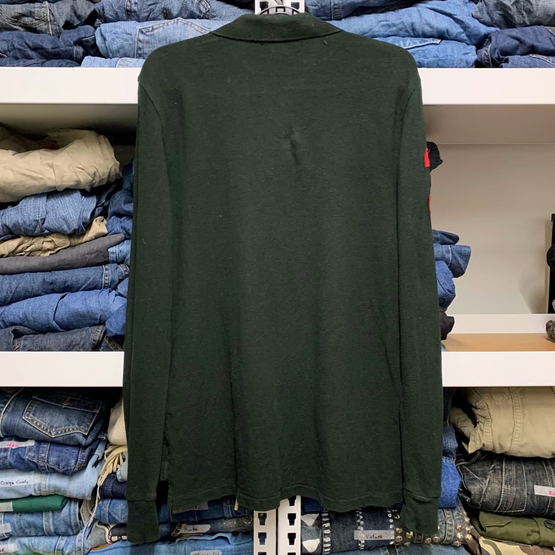 [S] 폴로 랄프로렌 빅 포니 롱슬리브 PK 티셔츠 상품이미지3