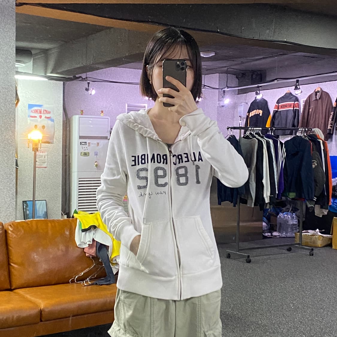 아베크롬비 앤 피치 빅로고 1892 후드집업 B4803 상품이미지1