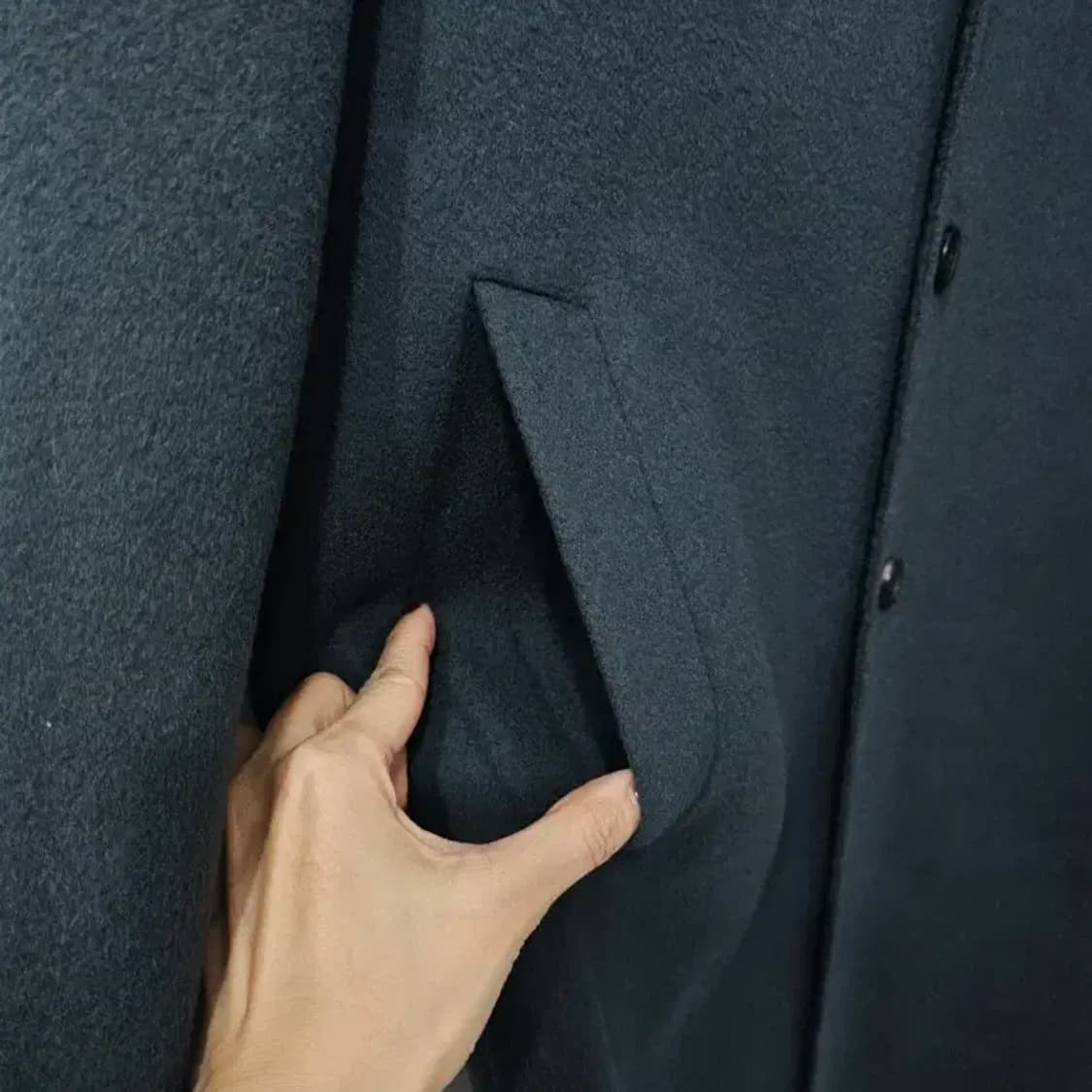 TIME HOMME 캐시미어 코트 95 상품이미지7