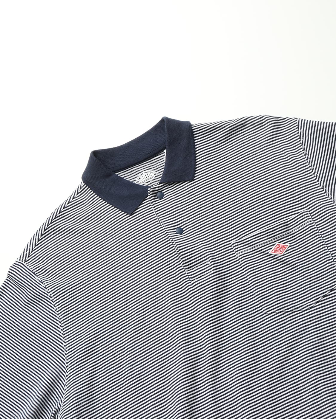 단톤 DANTON Stripe Polo Shirt 상품이미지3