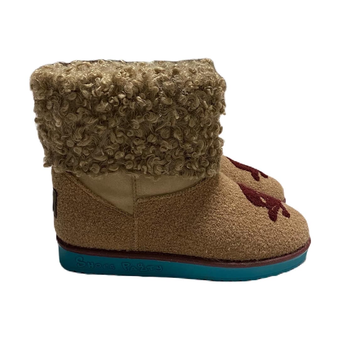 vintage skull fur boots  상품이미지3