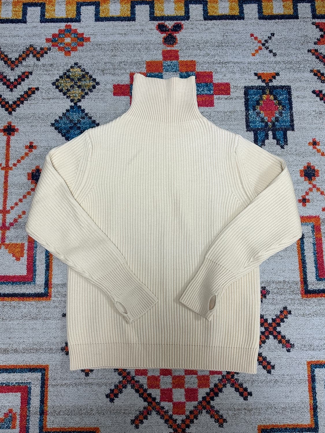 (새상품) 안데르센 안데르센 터틀넥 아이보리 M 상품이미지1