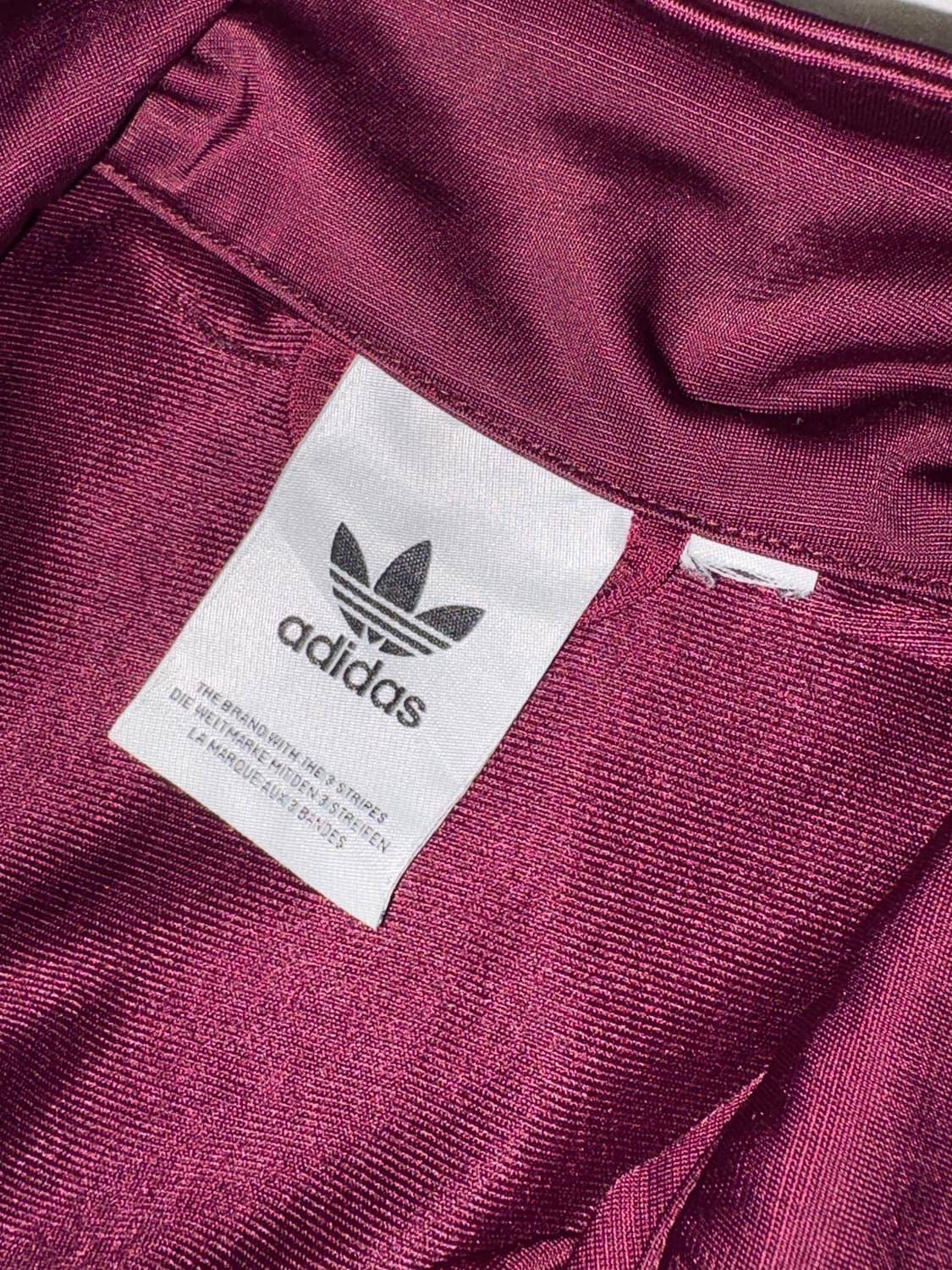 아디다스 오리지널 베켄바우어 트랙탑 져지 와인 상품이미지3
