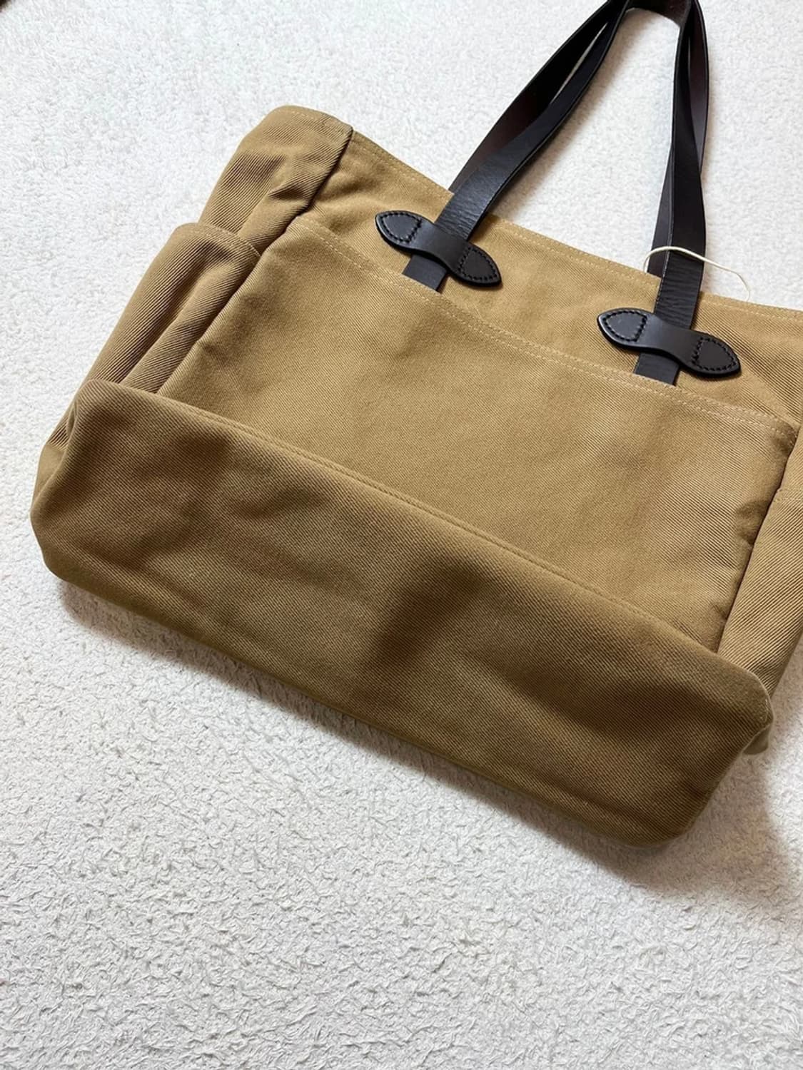 필슨 FILSON 260 Tan 러기드 트윌 토트백 A1696 상품이미지5