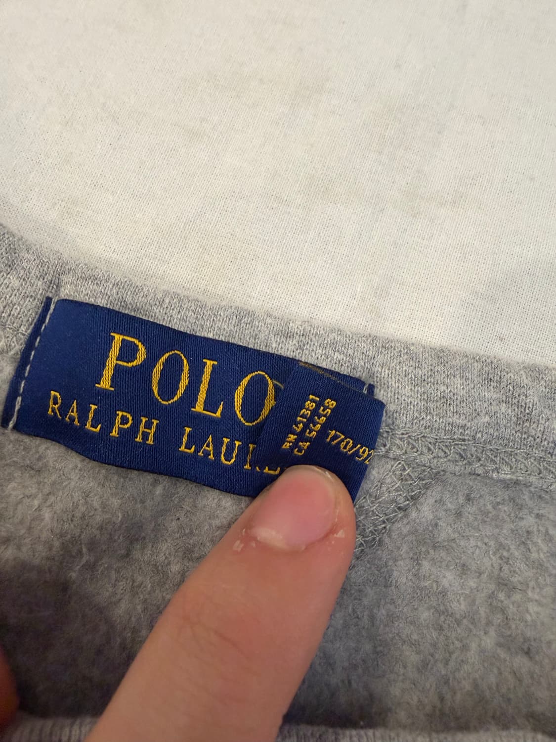 폴로 랄프로렌 맨투맨 스웻셔츠 그레이 상품이미지5