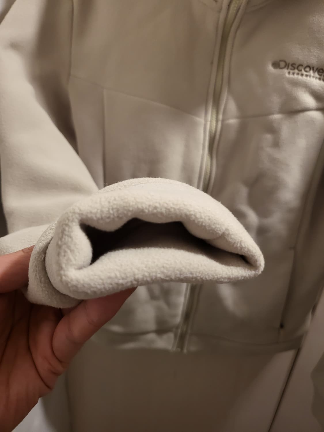 디스커버리 익스페디션 후드집업 아이보리 상품이미지3