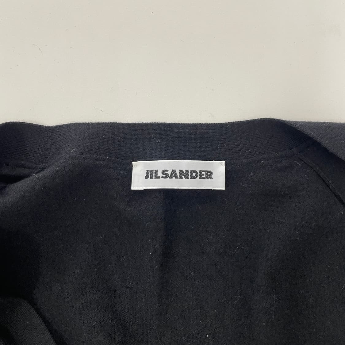 질샌더 블랙 가디건 상품이미지6