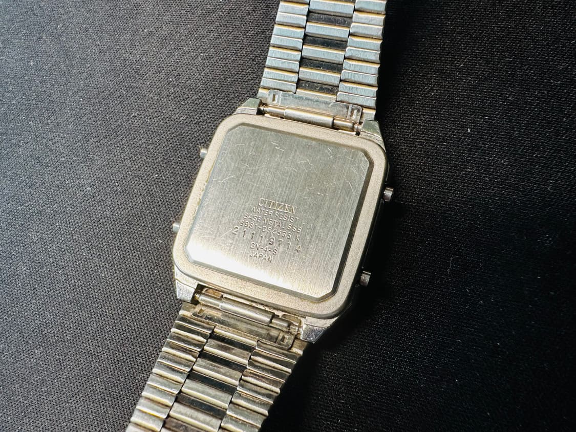 시티즌 아나디지템프 빈티지 쿼츠 시계 판매 상품이미지5