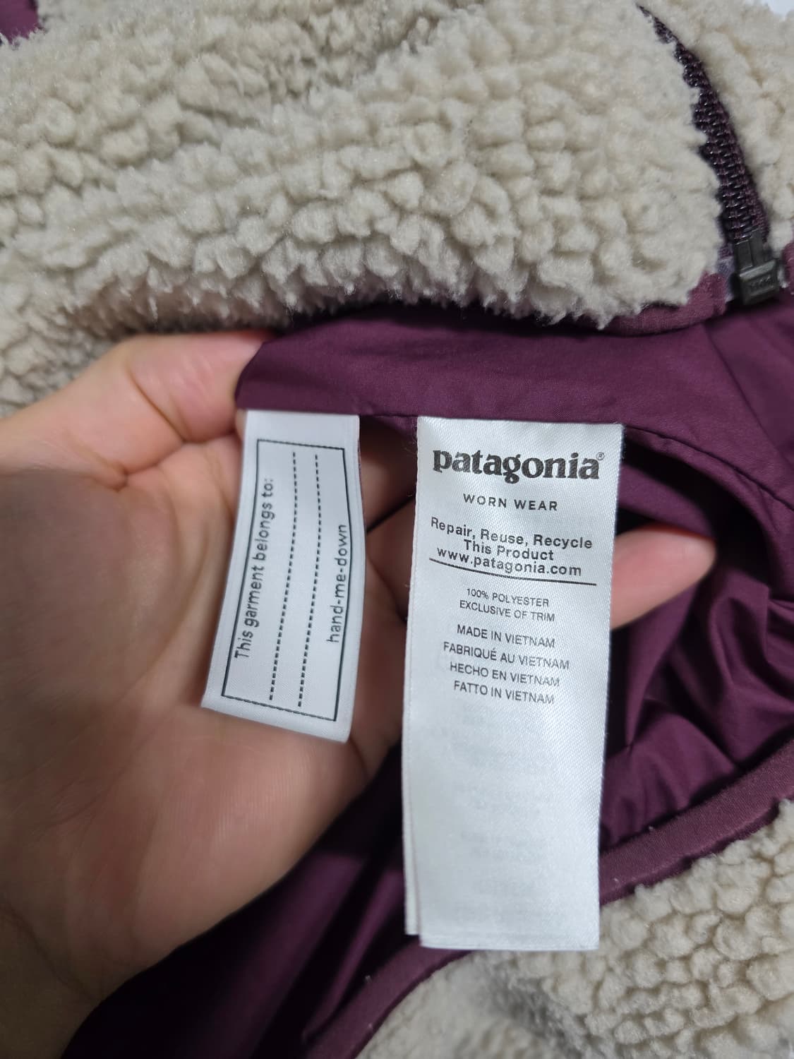 파타고니아 레트로X 후리스 자켓 XL 상품이미지5