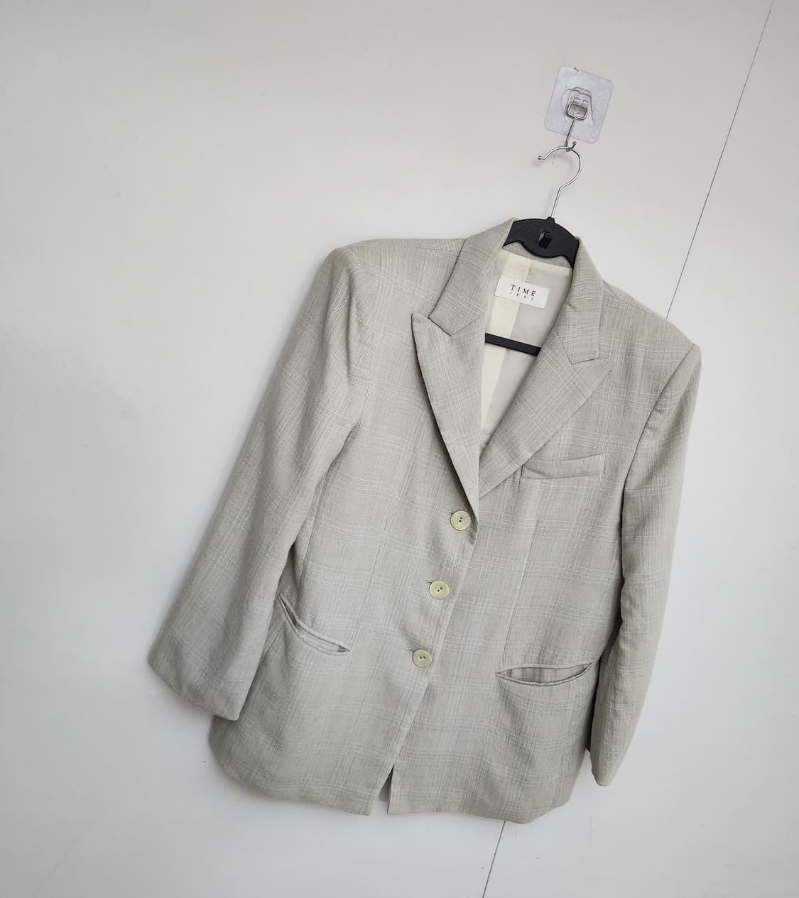TIME 타임 95 66 체크자켓 상품이미지4