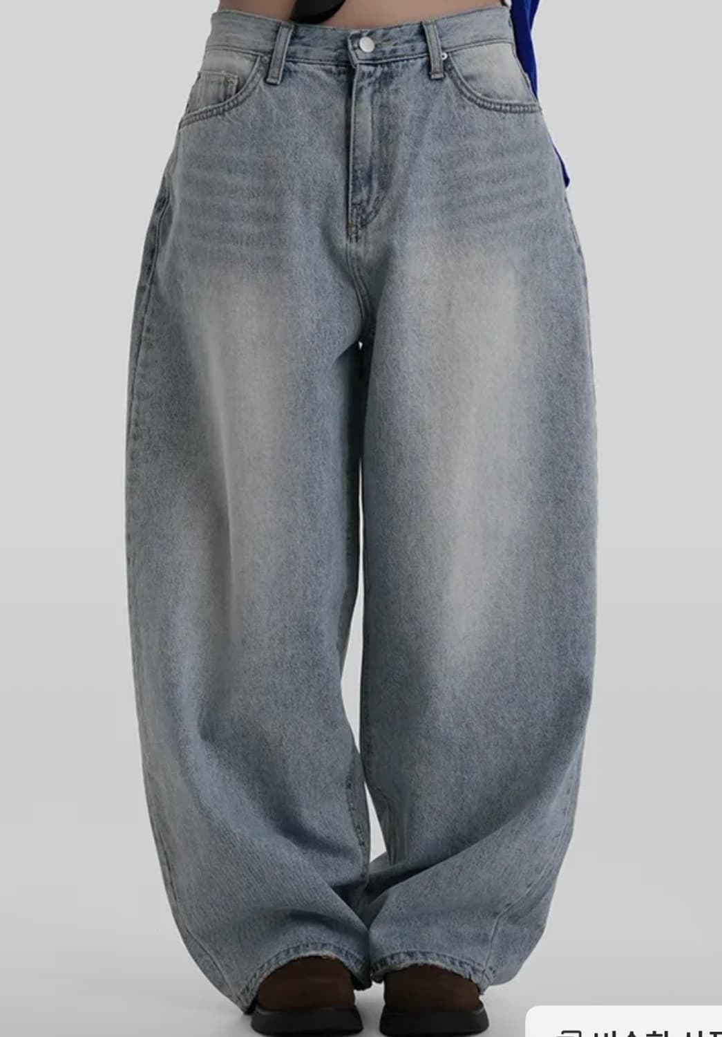 어텀 빈티지 벌룬 데님 S 상품이미지1