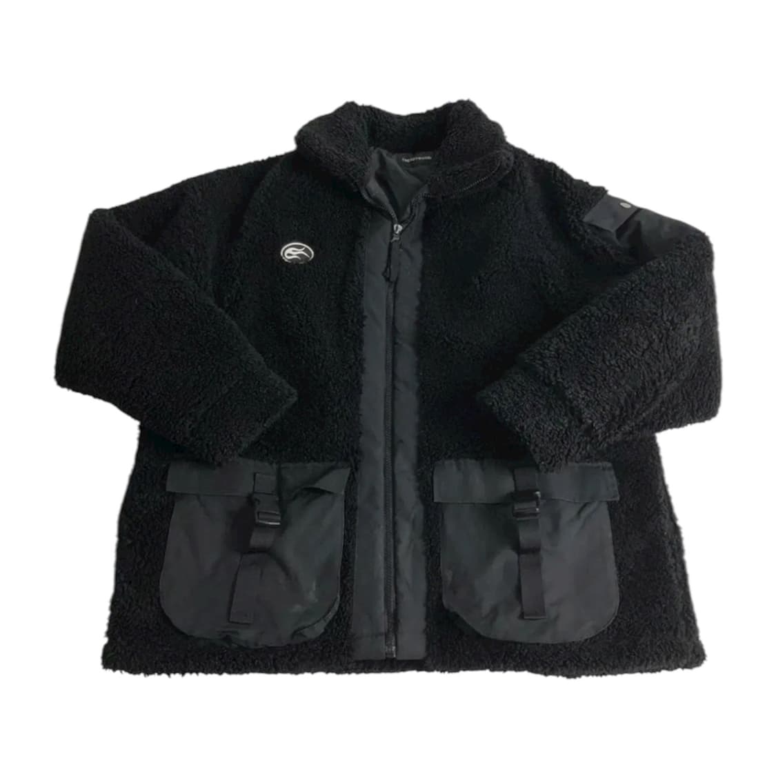 버클 포켓 쉐르파 플리스 자켓 상품이미지1