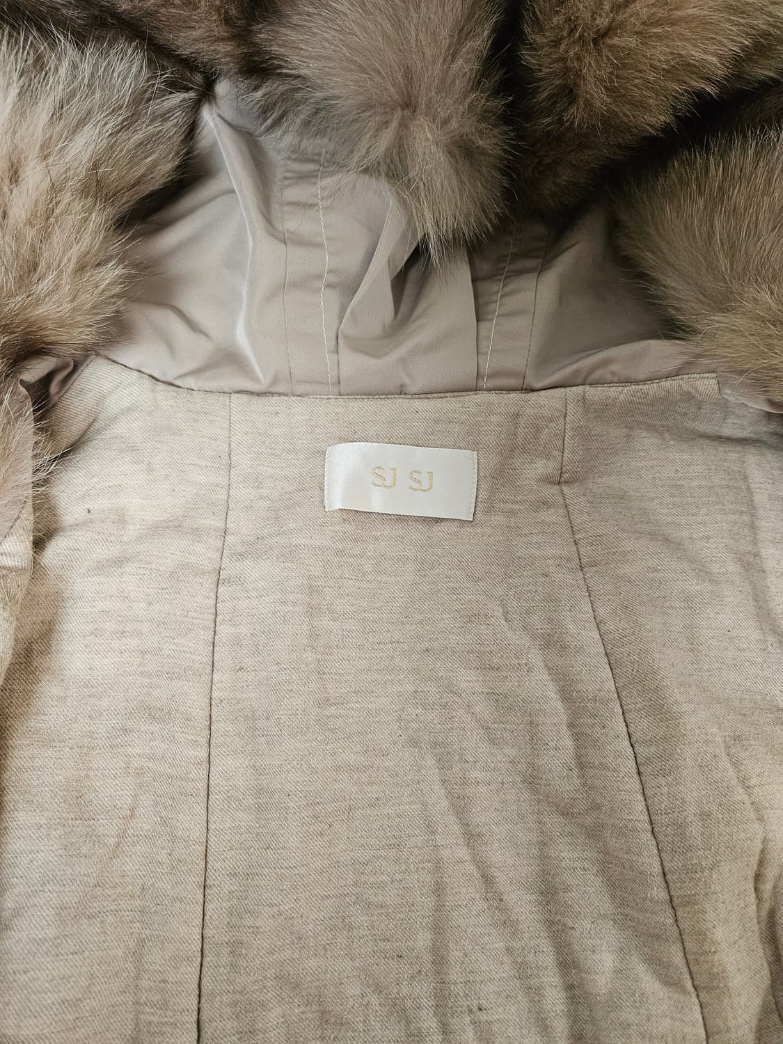 SJSJ 여우털 패딩코트 55 상품이미지3