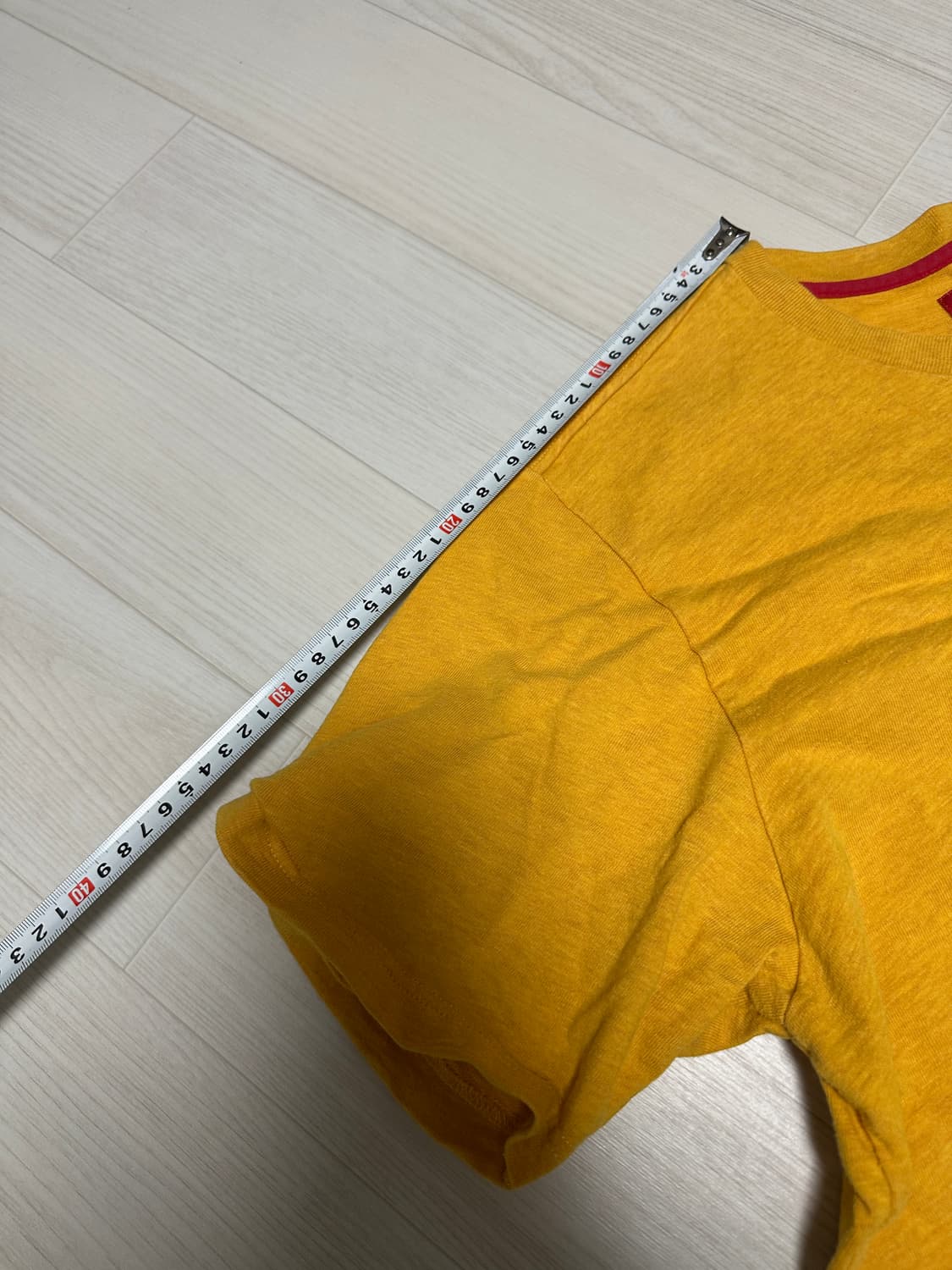 슈프림 옐로우 반팔 티셔츠 (파리 슈프림 구매) 상품이미지7