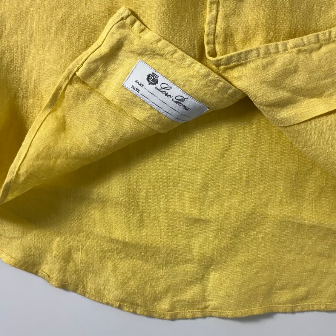 Loro Piana  로로피아나 린넨 포켓 옐로우 셔츠 상품이미지4