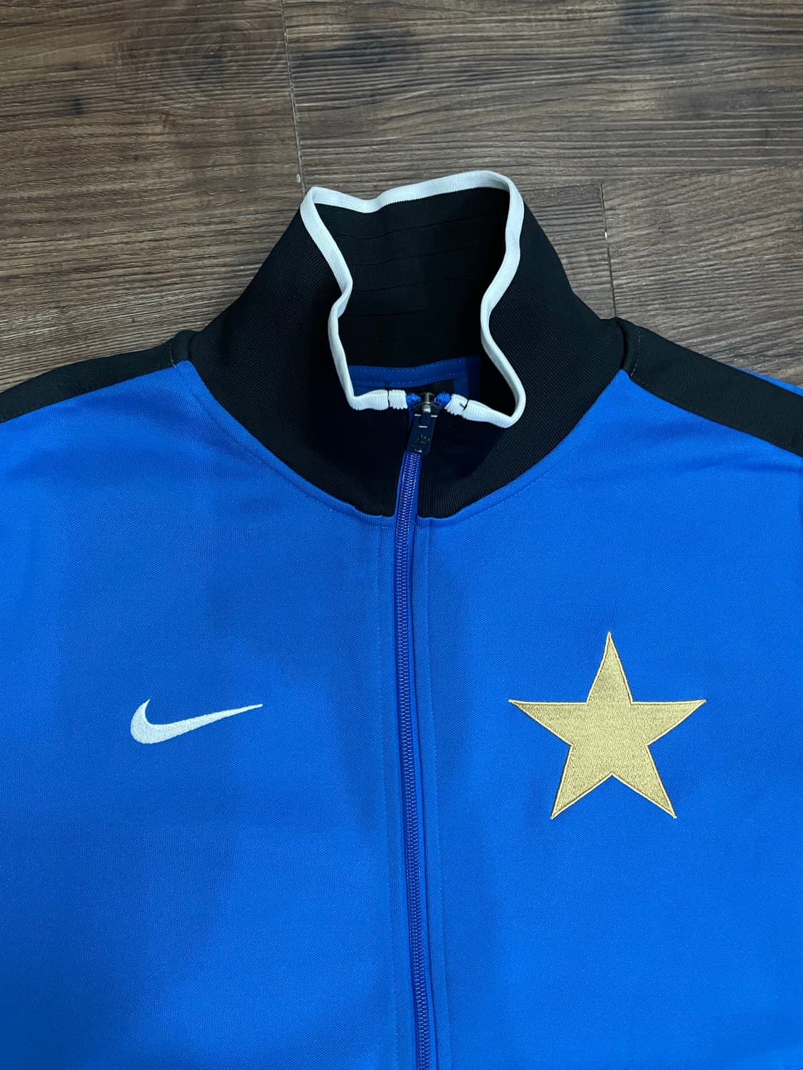 10-11 나이키 FC 인터밀란 희귀 n98 트랙탑 자켓 져지 로얄블루 상품이미지5
