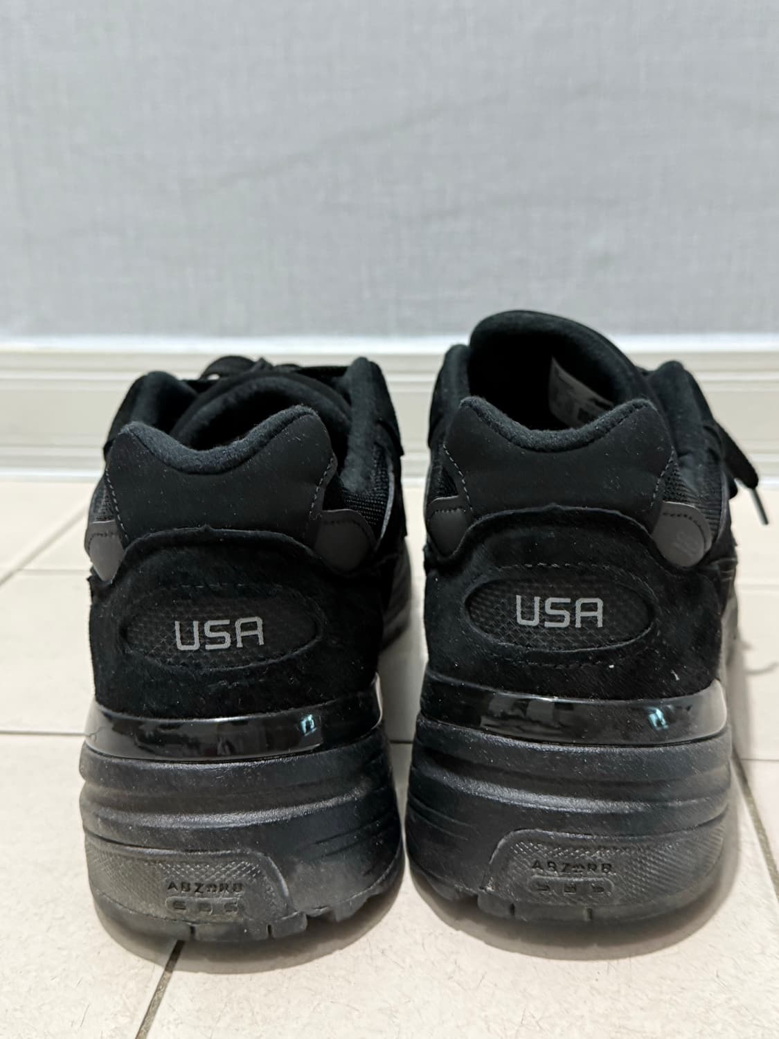 (275) 뉴발란스 992 트리플블랙 상품이미지4