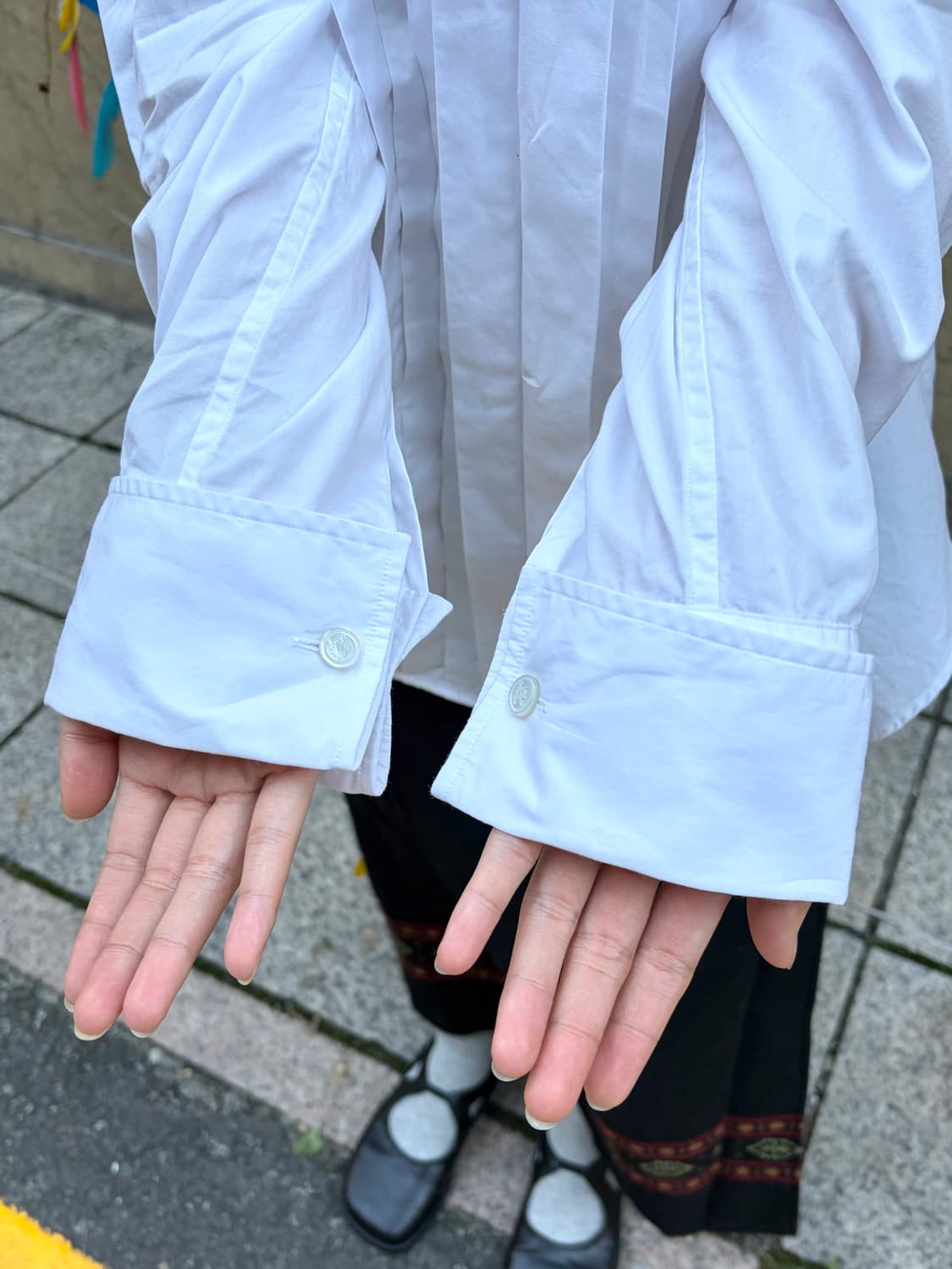 폴로 랄프로렌 핀턱 셔츠 상품이미지2