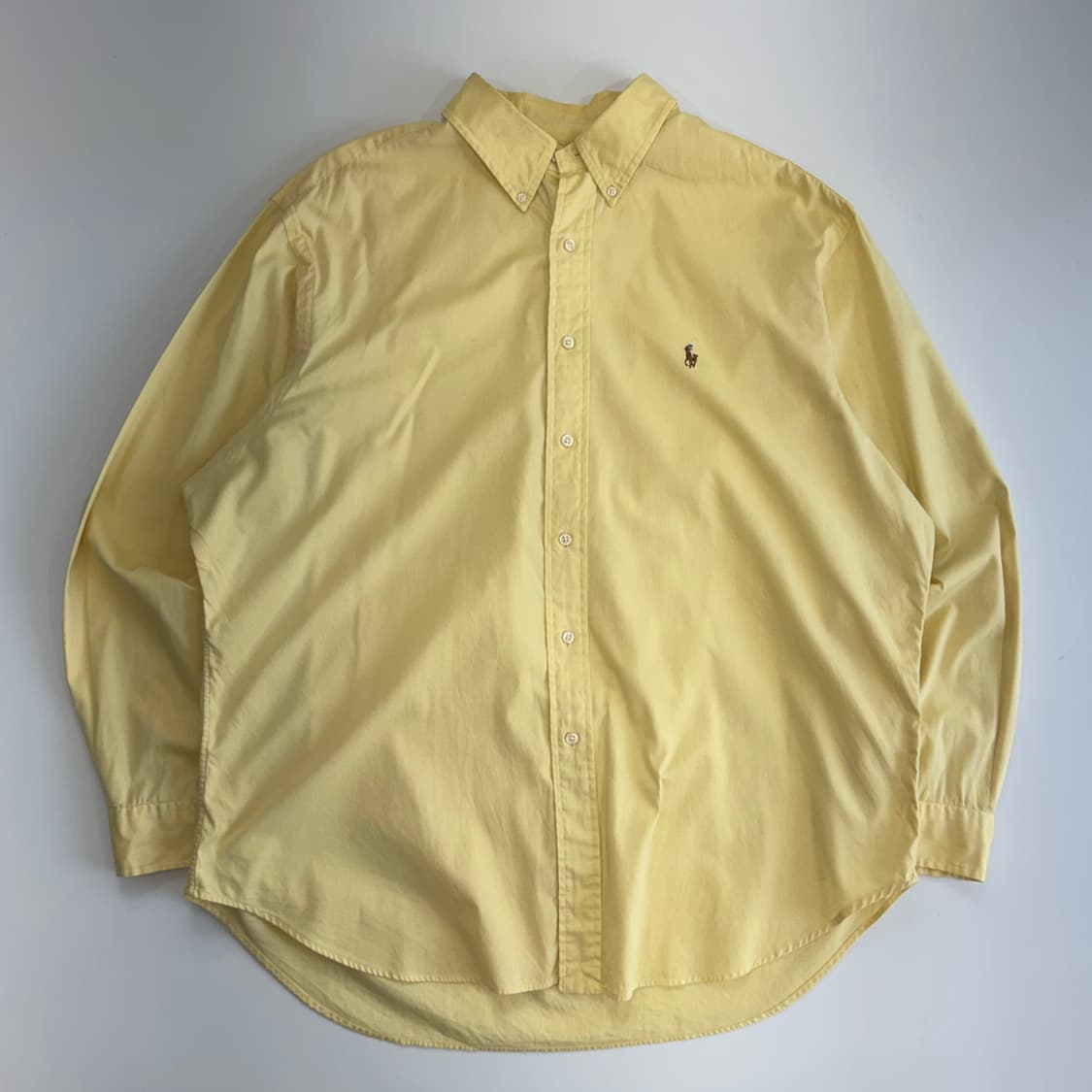 Polo 폴로 멀티 포니 옐로우 셔츠 상품이미지3