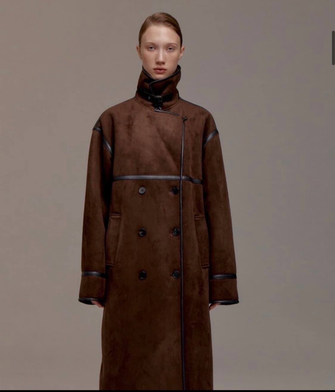 LVIR 롱 무스탕 상품이미지1