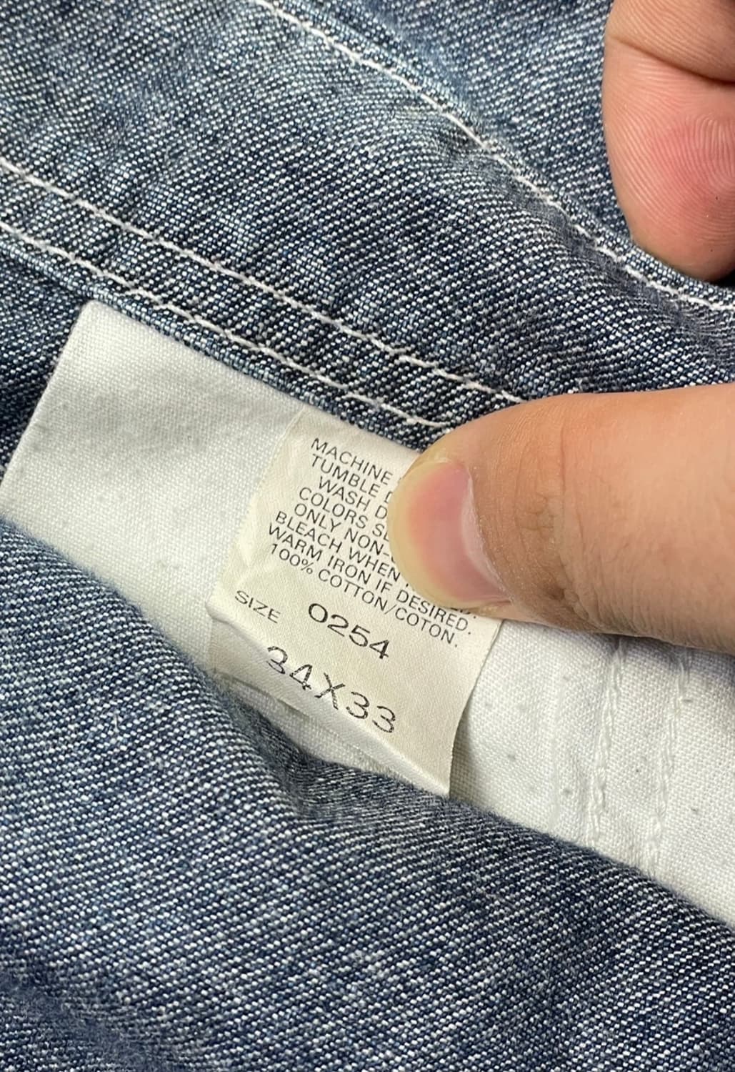 LEE 복각 오버롤 0254 재팬빈티지 상품이미지3