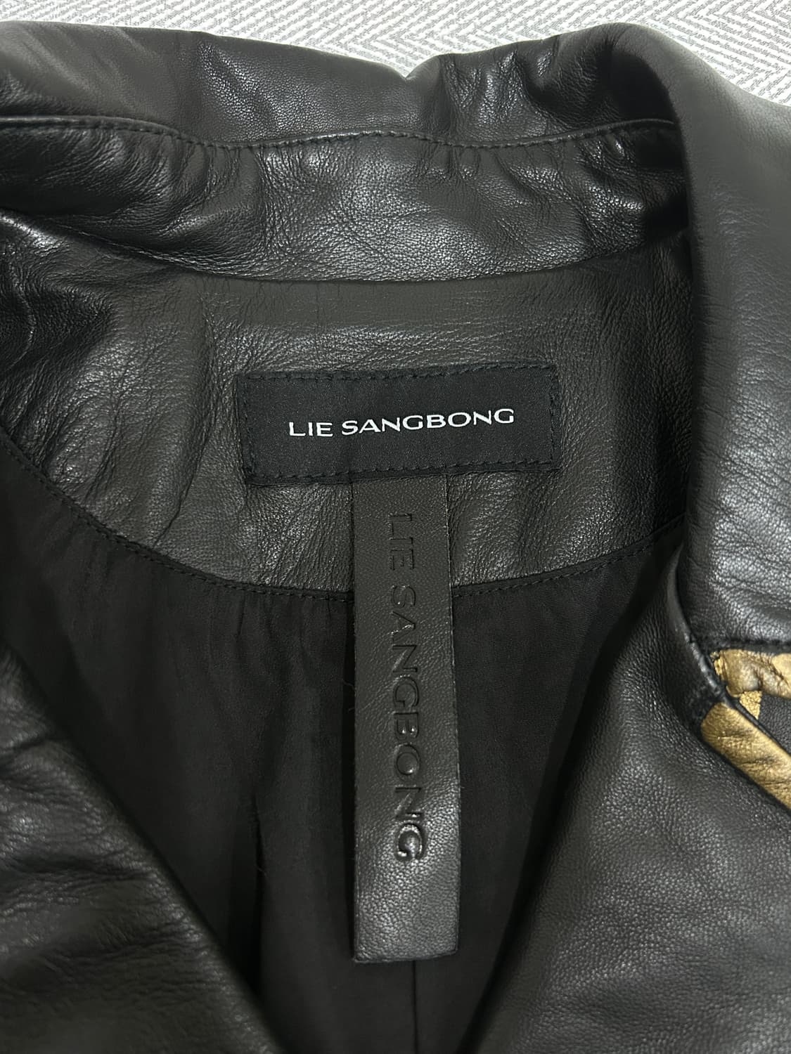 이상봉 양가죽 금장 롱 가죽코트 여성 85 상품이미지8