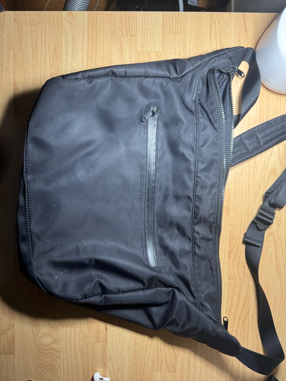 (남녀공용) hah archive 하 아카이브 아크 블랙 메신저 백 상품이미지3