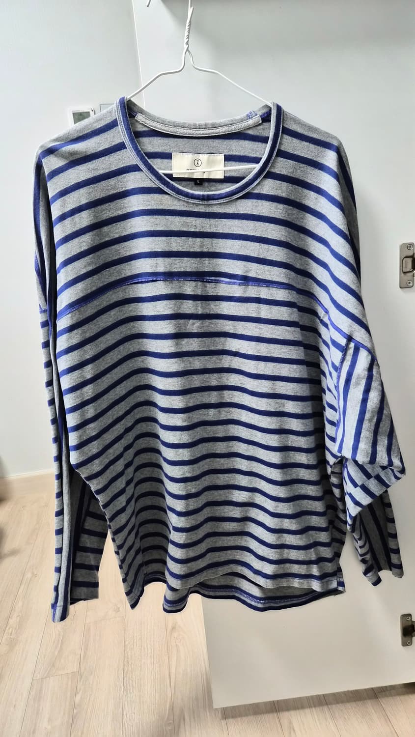 키미님 추천! 이얼즈어고 스트라이프 긴팔 티셔츠 L 상품이미지2