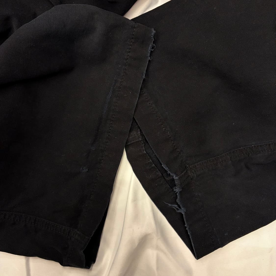 아워레가시 캔버스 블랙 마운트 카고 팬츠 34 inch 상품이미지10