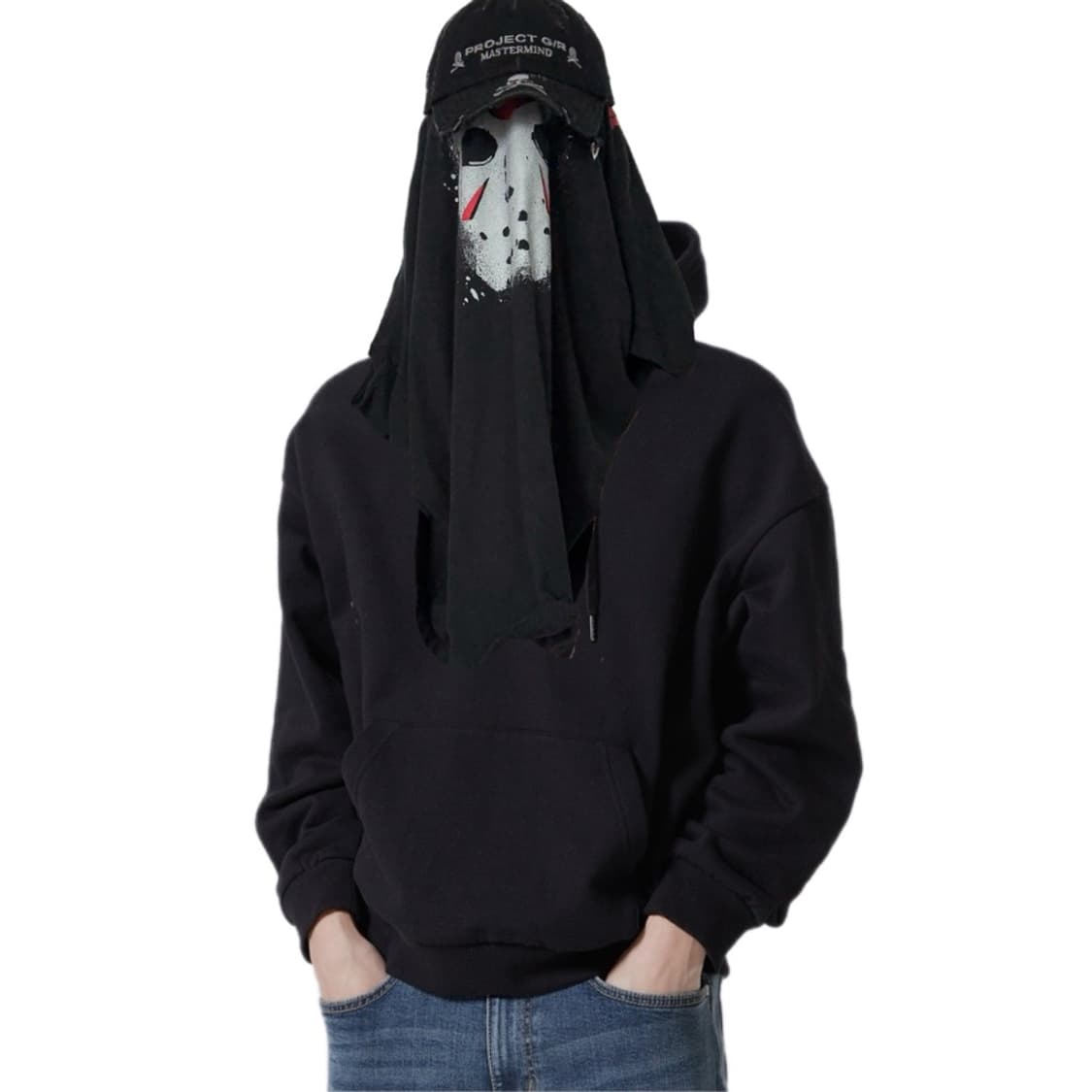 (XXXL ) 13일밤금요일  제이슨 페이스 오버핏 반팔티 상품이미지1