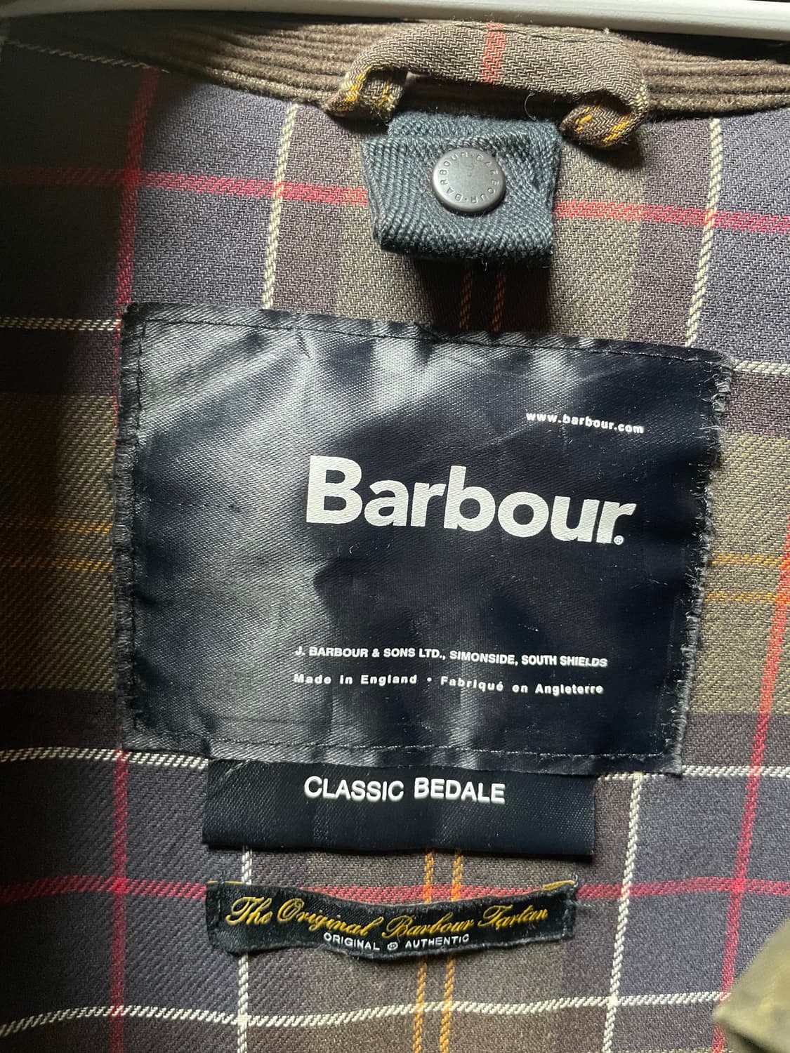 바버의 클래식 베데일 왁스자켓 상품이미지2