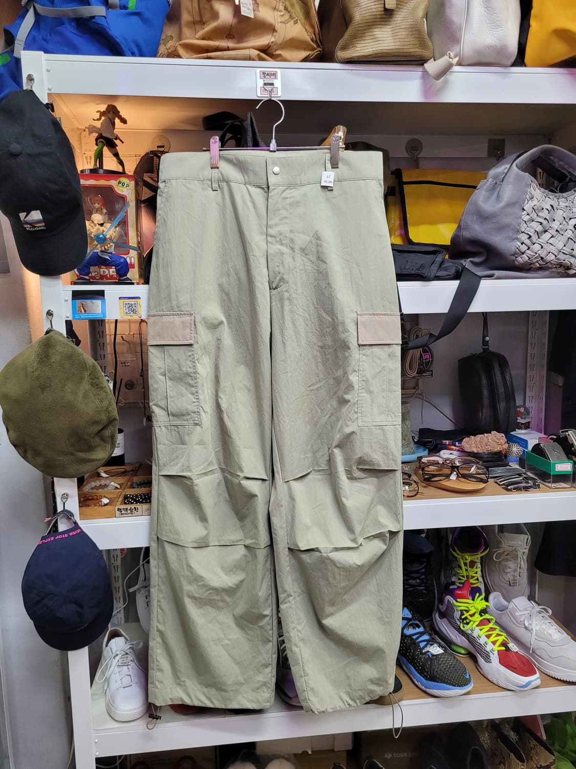 DGRE 드그레 M65 복각 카고 와이드 팬츠 상품이미지1
