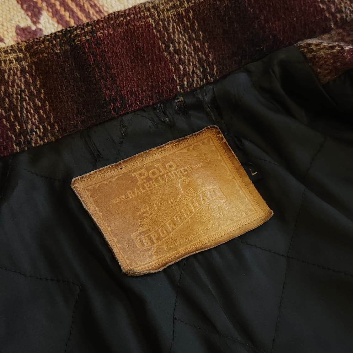 90s 폴로 랄프로렌 울 코트 폴로 스포츠맨 피코트 헤비울 L 상품이미지9
