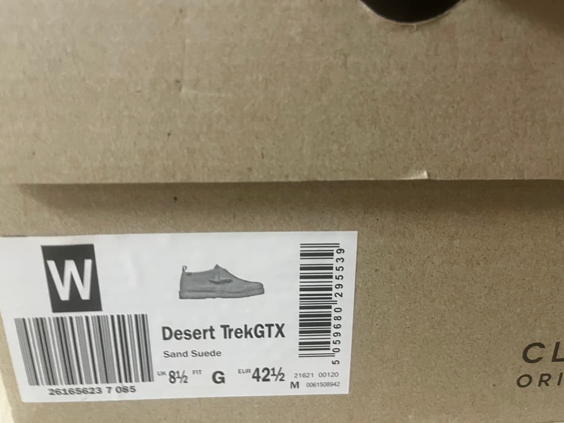 클락스 데저트트랙 고어텍스 uk8.5 275 상품이미지2