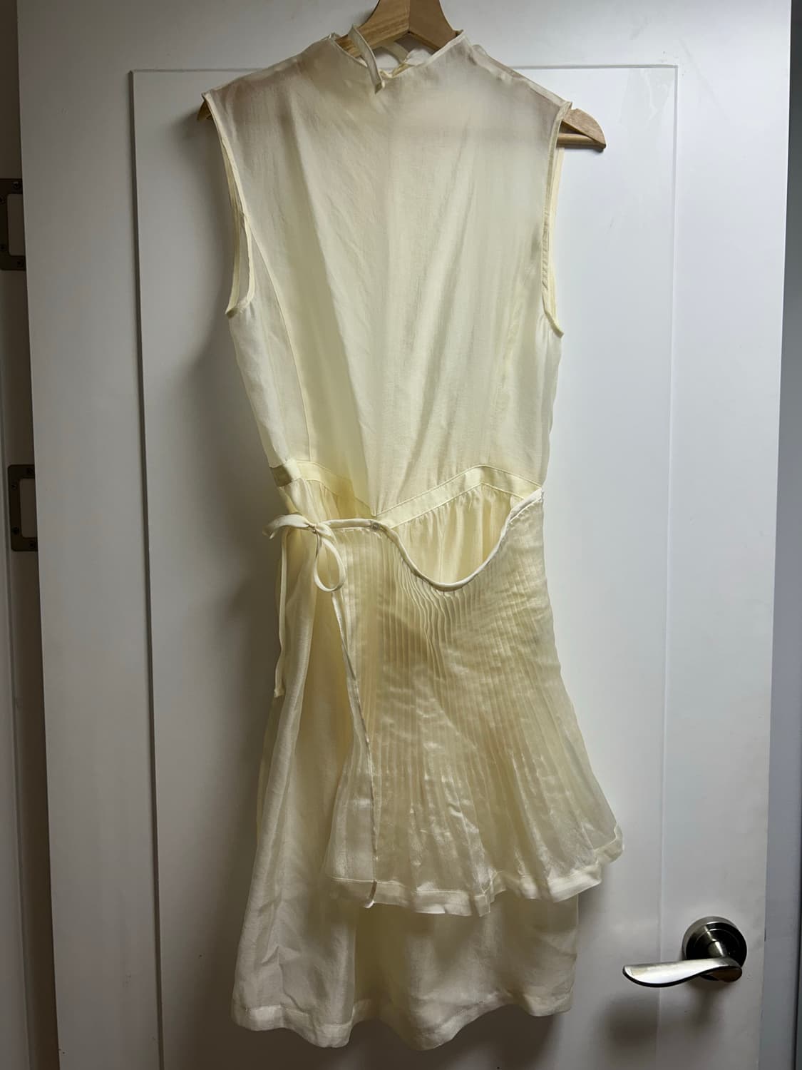 연말원피스 시스루 아이보리 플라츠 원피스 아이보리 상품이미지8