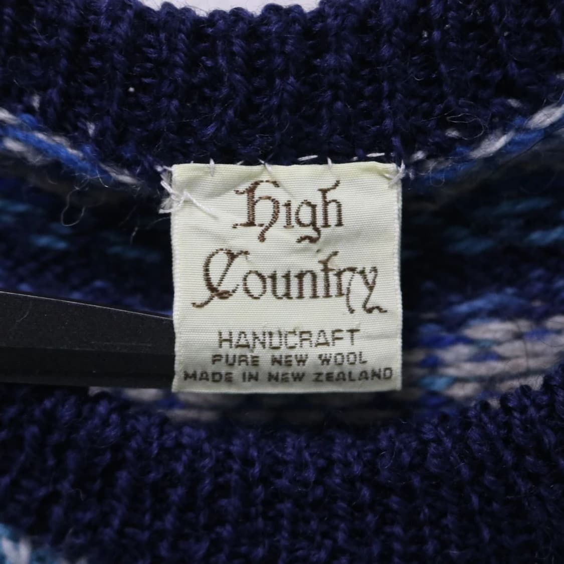 HIGH COUNTRY 패턴 뉴질랜드 울니트 59386 상품이미지7