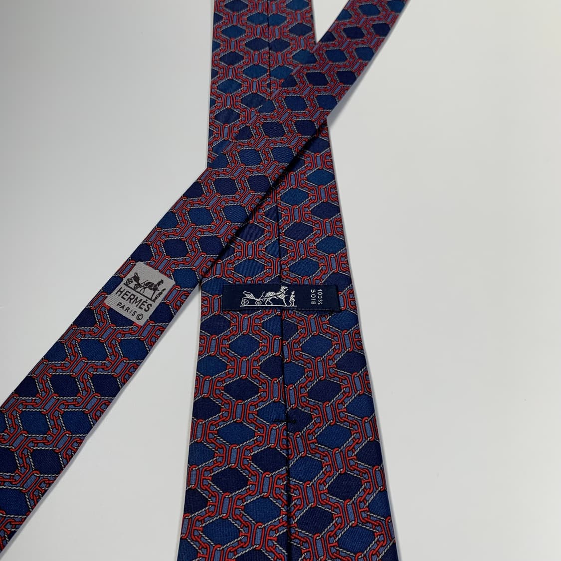 에르메스(HERMES) 명품넥타이 프랑스100실크 클래식넥타이 A등급 상품이미지5