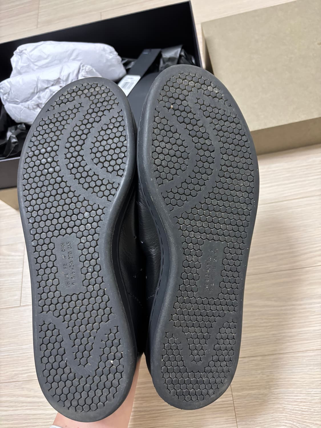 (270) 아디다스 y-3 스탠스미스 블랙 상품이미지6